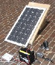 太陽光発電体験パネル