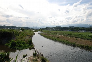 金目川の写真