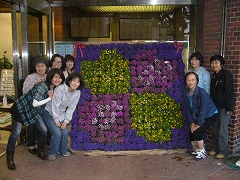 昨年の「花のウェルカムボード」の写真