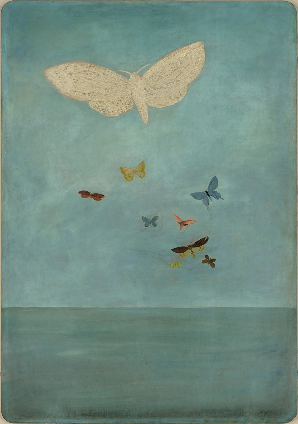 三岸好太郎　海洋を渡る蝶　1934年　当館寄託　国際興業コレクション