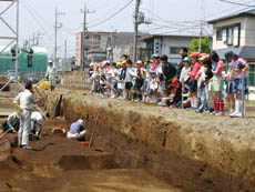 古代東海道駅路跡現地見学会の写真