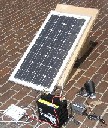 太陽光発電体験パネル