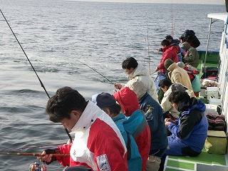 シロギス沖釣り大会の写真