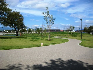 桜ケ丘公園広場の写真