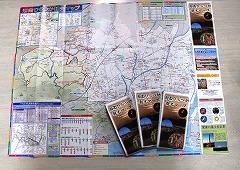 観光マップの写真