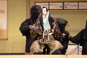 前鳥座による人形芝居の写真
