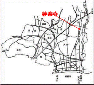 妙楽寺は平塚市北東部の田村地区にあります