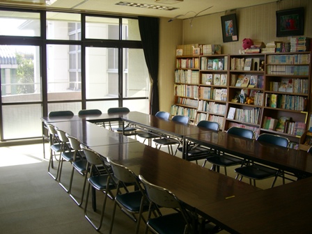 金田公民館　図書室兼会議室の写真