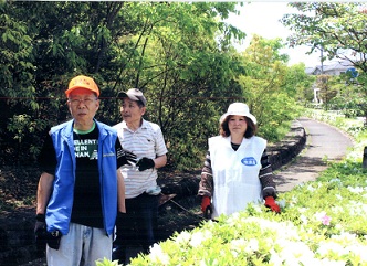 植栽の手入れを定期的に行っています