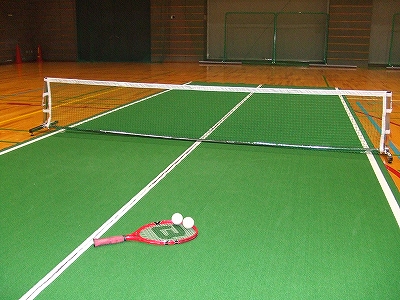 バウンドテニス用具の写真