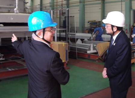 関東冶金工業(株)企業訪問の写真