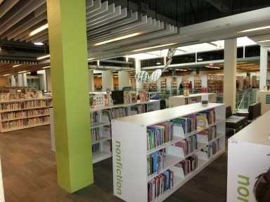 ローレンス新図書館内の写真
