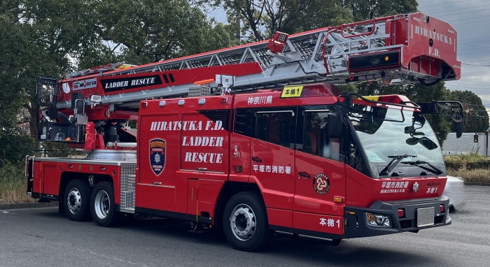 本署梯子1号車の画像