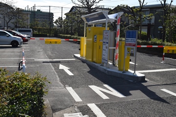 西第3駐車場入り口