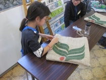 エコバッグ作りに挑戦