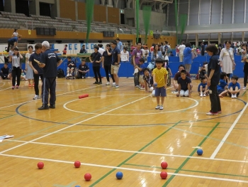 ボッチャ大会写真