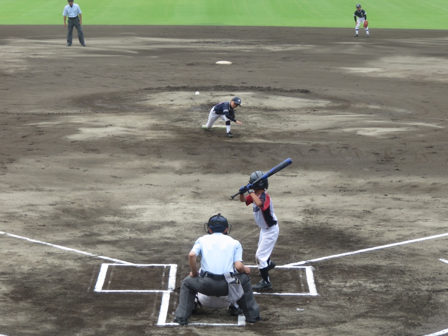 ジュニアの部決勝戦の様子