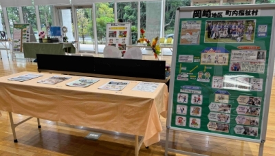 岡崎地区の展示