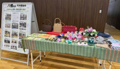 八幡地区の展示