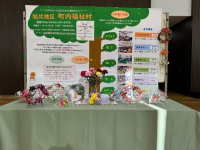 旭北地区の展示