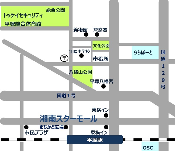 中心街地図