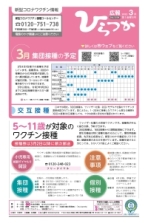 広報ひらつか1194号（3月第1金曜日発行）の表紙