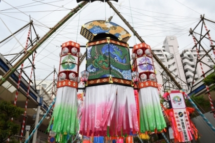 中心街の部　準特選（昼）(一社)七夕飾り空いっぱいプロジェクト