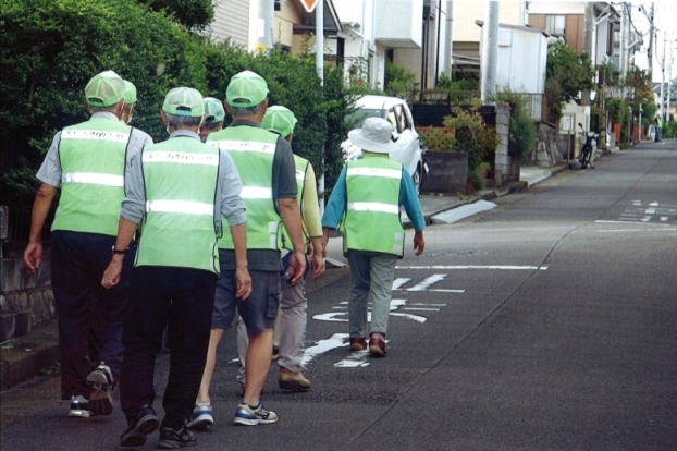 ふじみ野地区の防犯パトロール