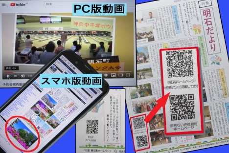 町内会から住民への情報伝達~紙媒体(回覧)と動画とのリンク~