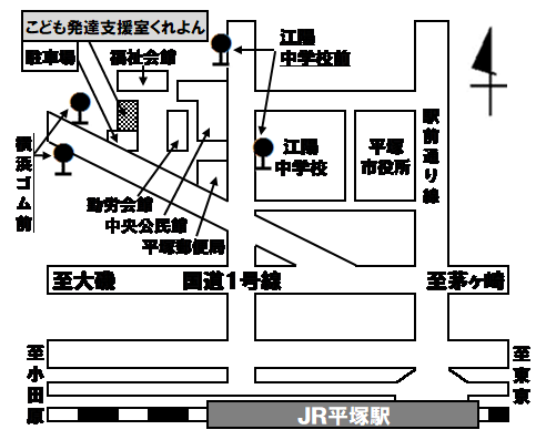 こども発達支援室地図