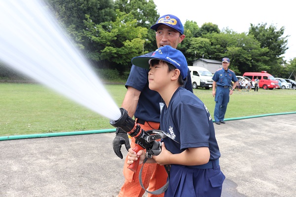 放水体験訓練