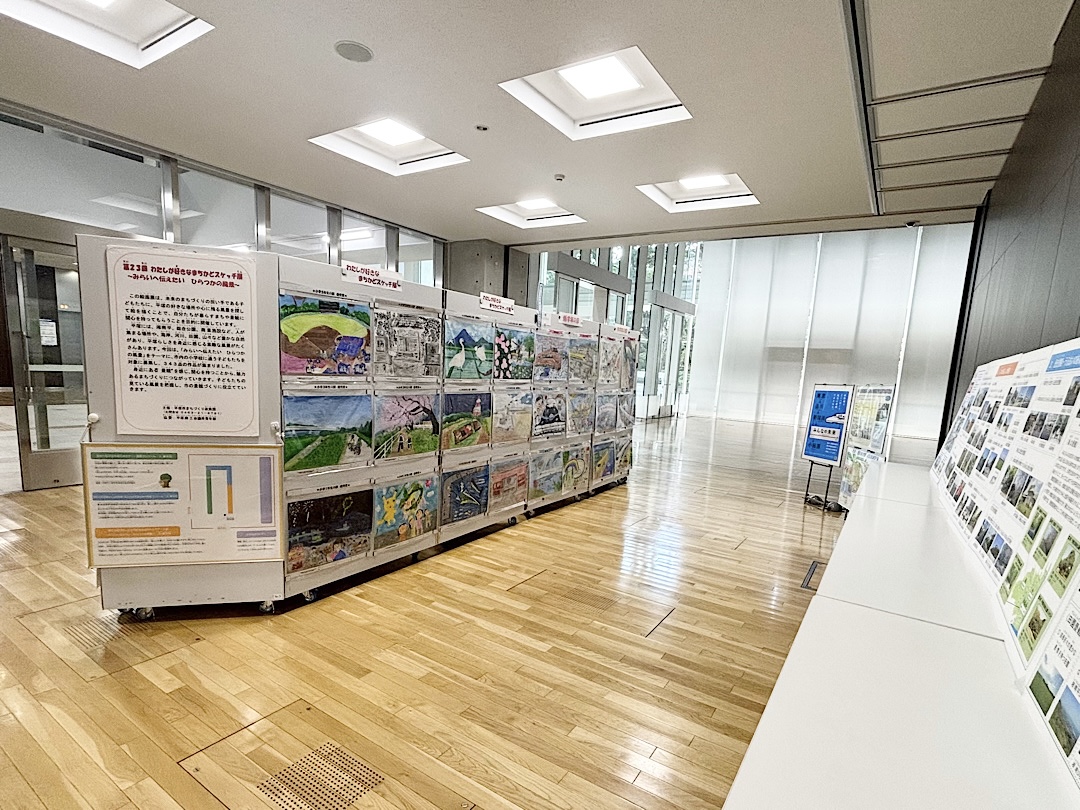 入賞作品展示の様子