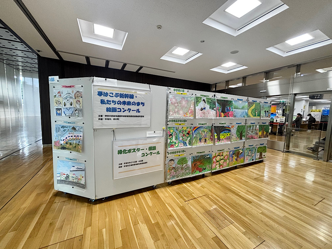 入賞作品展示の様子