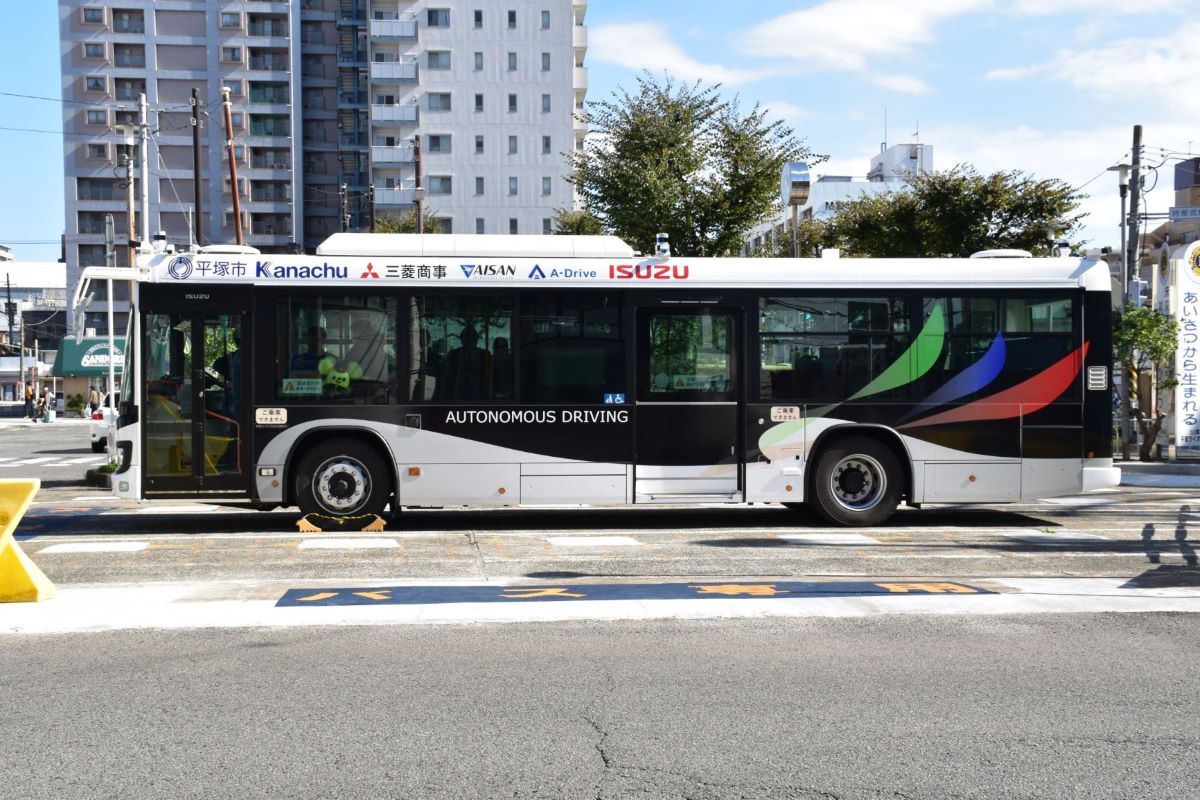 使用車両 車体側面の写真