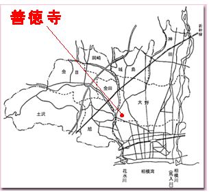 善徳寺は平塚市東部の南原地区にあります