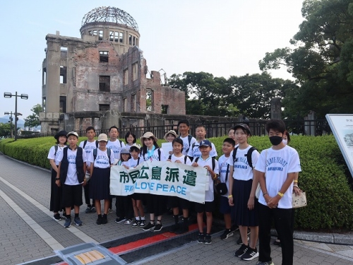 令和6年度市民広島派遣の集合写真