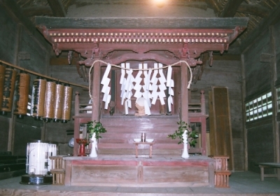 寺田縄日枝神社本殿