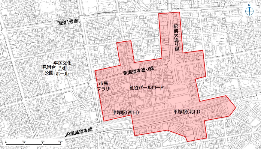 優良再開発型優良建築物等整備事業の対象エリア
