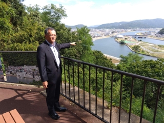 石巻市日和山公園からの眺望