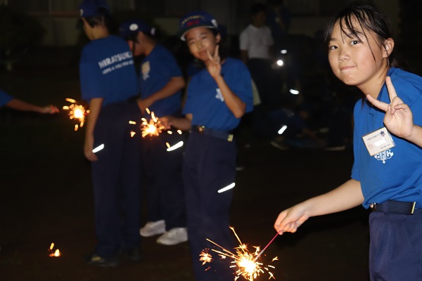 花火の様子