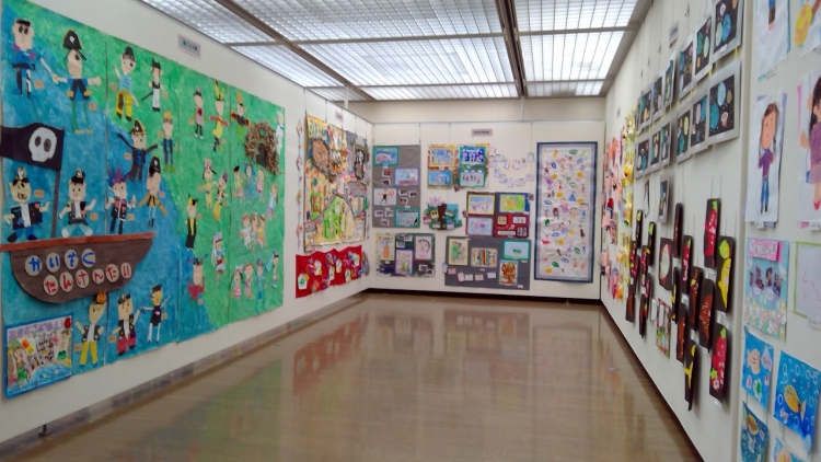 昨年の絵画展の写真