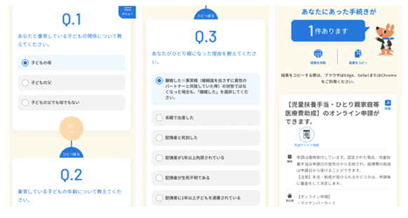 手続きナビ展開画像