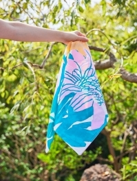 Local Textile Project（湘南の花もよう）が作成しているハンカチ