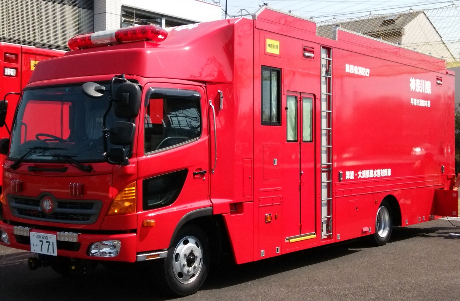 津波大規模風水害対策車の写真