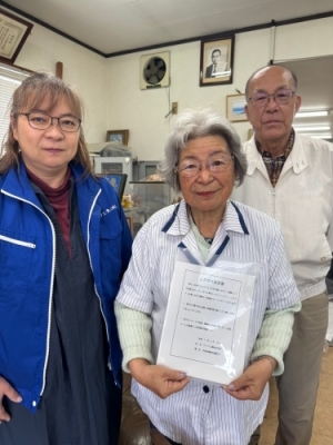 イクボス宣言後の佐藤代表取締役会長と従業員の皆様