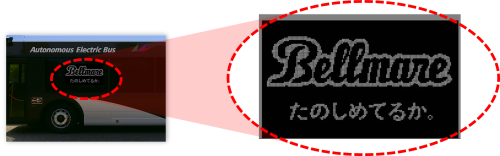 限定LED先行表示のイメージ図