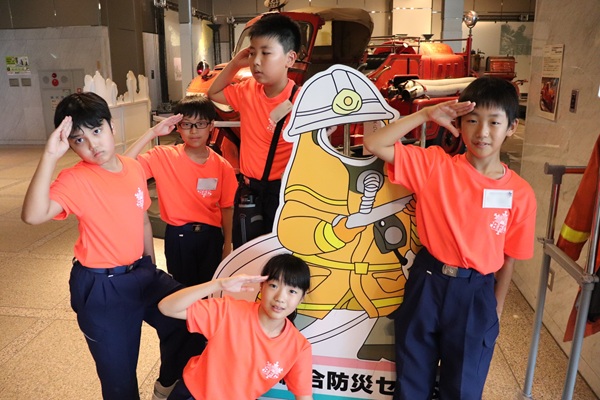 神奈川県総合防災センターでの様子