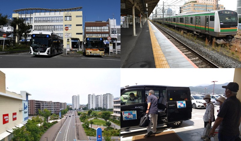 第2次平塚市総合交通計画のイメージ写真
